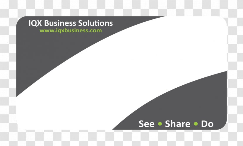 Logo Document Brand - Text - Modern Business Cards Design Transparent PNG