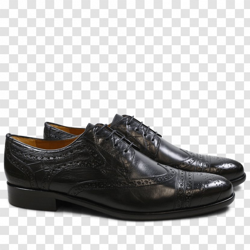 Leather Punch Oxford Shoe Calfskin - Brown - Slipon Transparent PNG