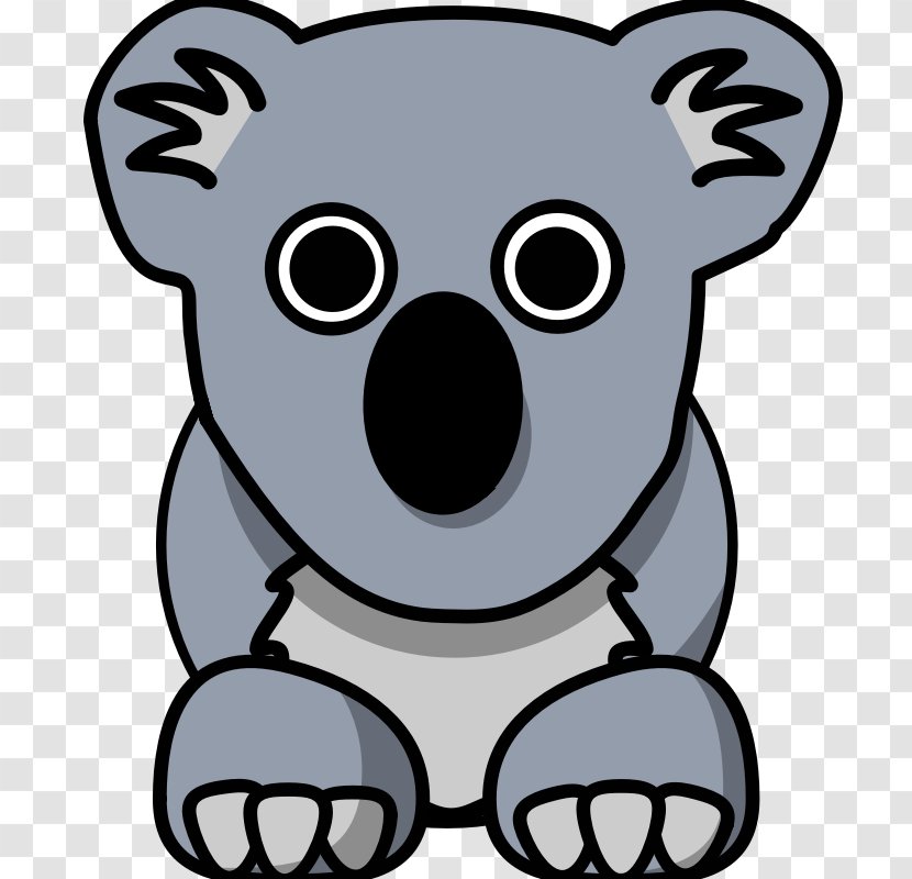 Koala Cartoon Clip Art - Vision Care - Cute Bears Transparent PNG