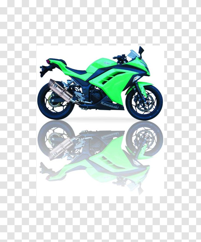 Exhaust System Kawasaki Z300 Ninja 300 250R Motorcycles Transparent PNG