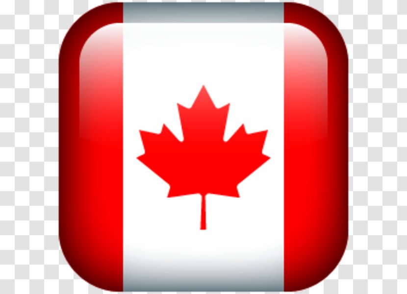 Flag Of Canada Maple Leaf - Red Transparent PNG