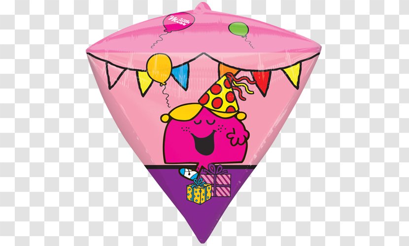 Birthday Foil Balloon Mr. Men - Flower Transparent PNG