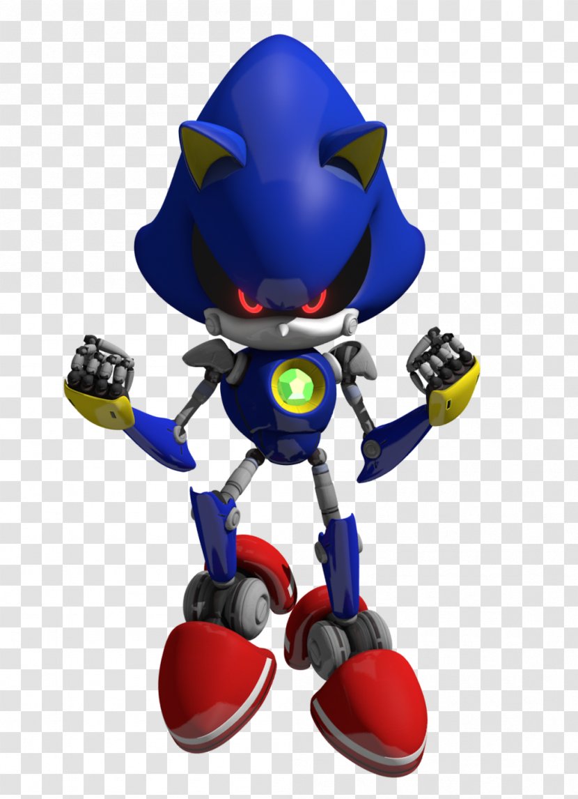 Metal Sonic CD Adventure 2 Character - Action Figure Transparent PNG