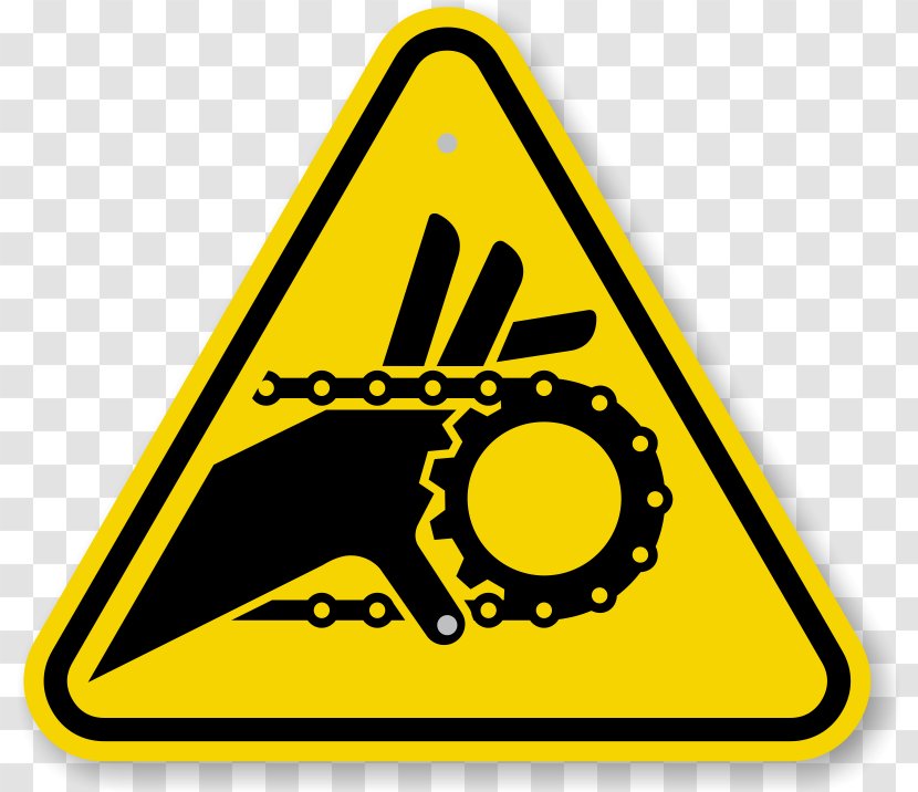 Warning Label Hazard Safety Clip Art - Symbol - Escalator Transparent PNG