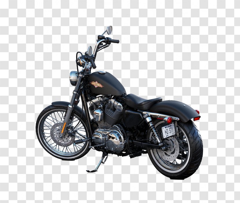 Cruiser Car Harley-Davidson Sportster Motorcycle - Cafe Racer Transparent PNG