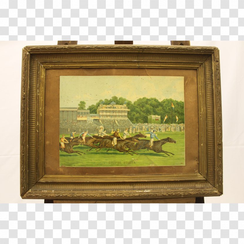 Painting Picture Frames Antique Horse Racing Rectangle - Race Transparent PNG