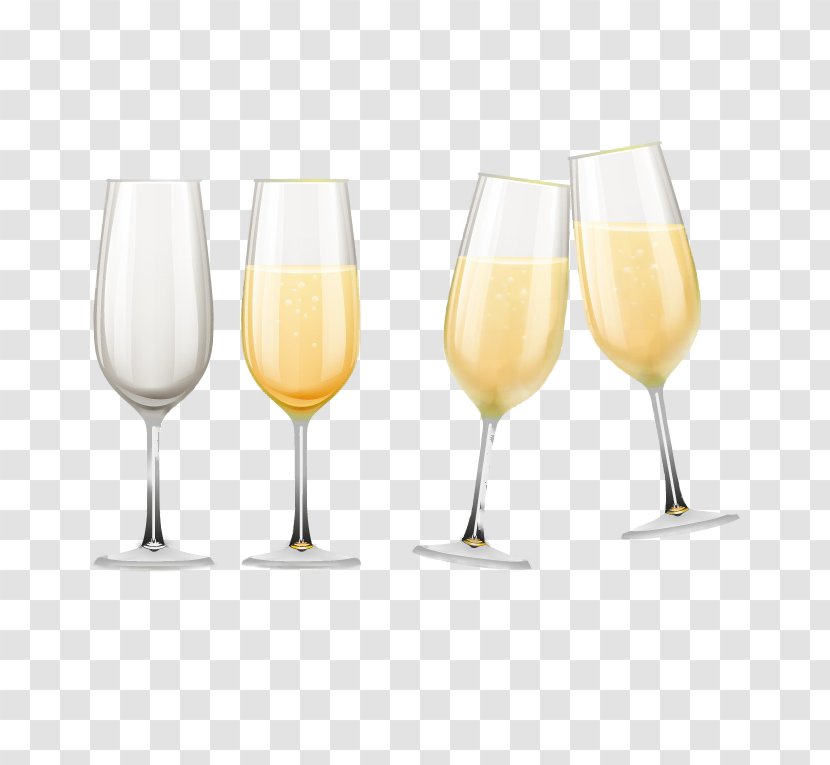 Red Wine Champagne Glass - Scalable Vector Graphics - Material Free To Pull Transparent PNG