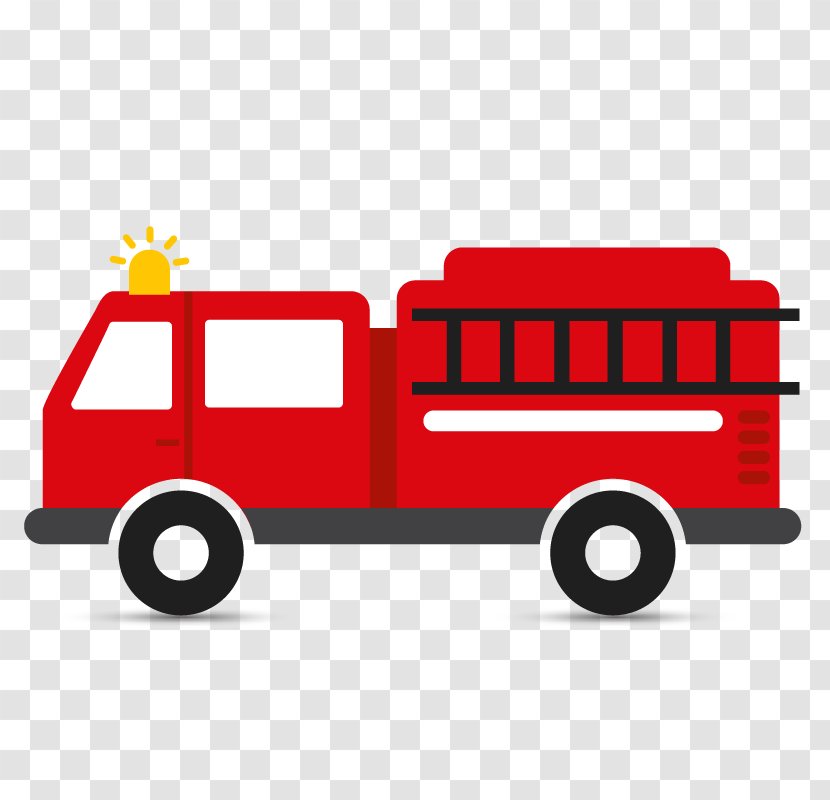 Fire Engine Firefighter Clip Art Department - Further Bus Transparent PNG