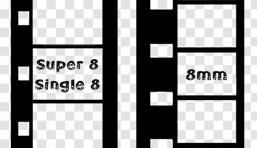 Super 8 Film Mm Photographic Stock - Monochrome - Dvd Transparent PNG