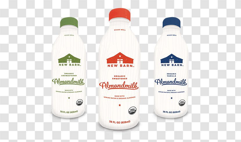 Almond Milk Substitute Plant Cream - Juice - Advertising Transparent PNG