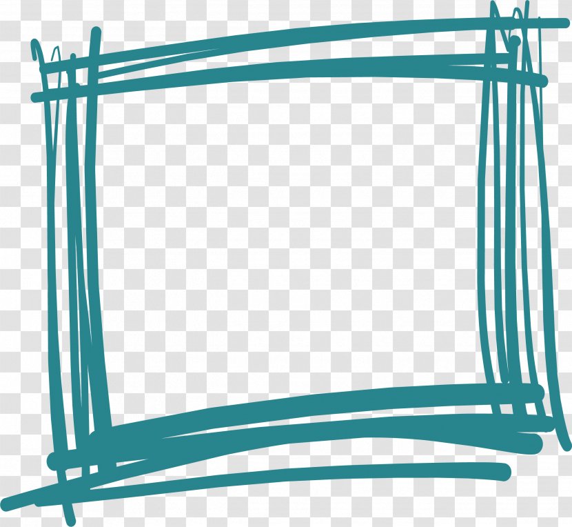 Rectangle - Structure - Handdessed Graffiti Border Transparent PNG