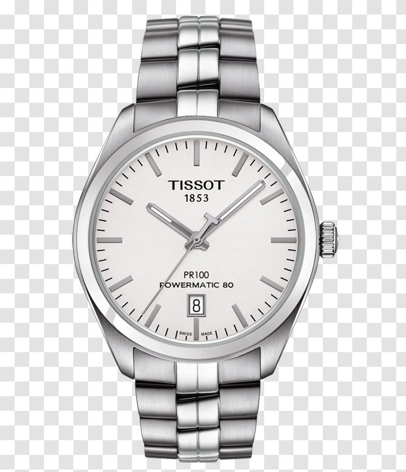 Tissot PR 100 Chronograph Watch Jewellery - Strap Transparent PNG