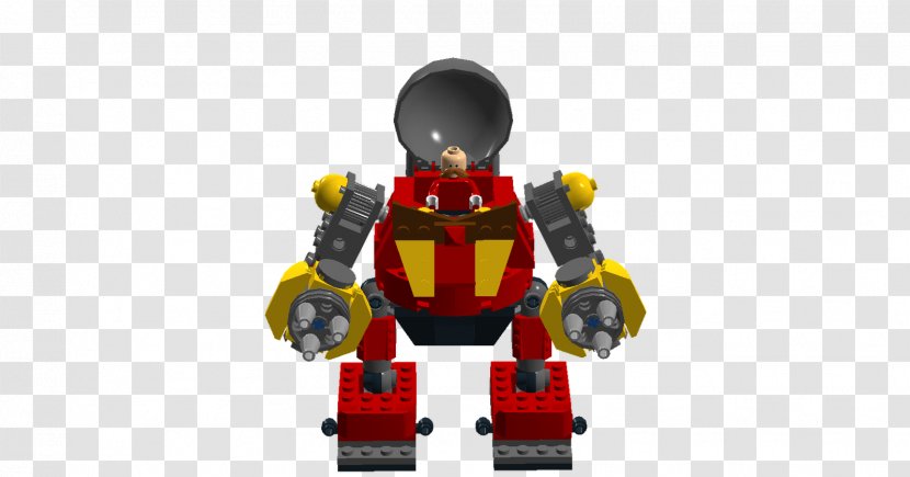 Sonic The Hedgehog 2 Doctor Eggman 3 Robot - Robotic Arm - Lego Transparent PNG