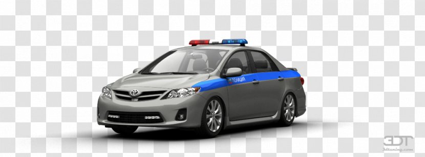 Police Car City Mid-size Compact Transparent PNG