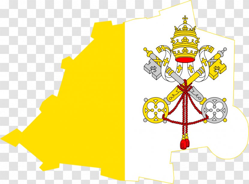 Flag Of Vatican City Holy See Papal States - Area - Color Transparent PNG