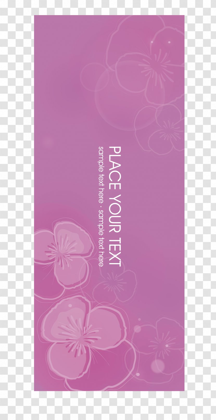 Brand Petal Font - Purple - Creative Boutique Fashion Technology Panels Transparent PNG