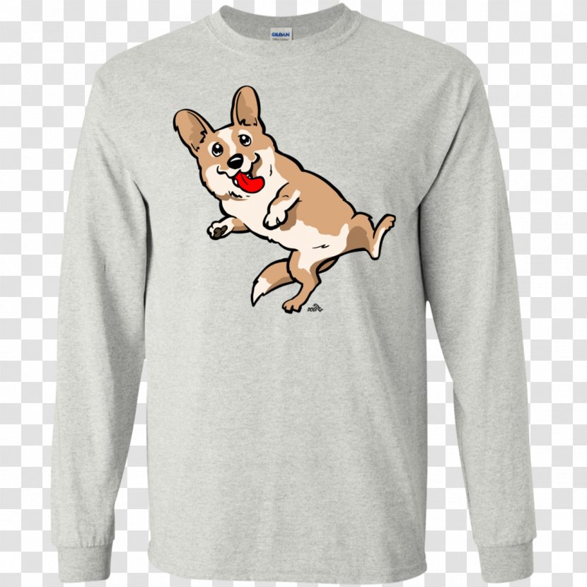 Long-sleeved T-shirt Hoodie Clothing - Dog Transparent PNG