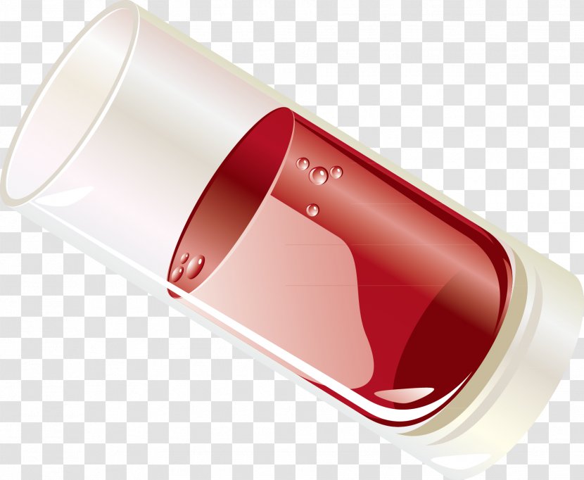 Carbonated Drink Glass Carbonation - Transparency And Translucency - Transparent Red Beverage Vector Transparent PNG