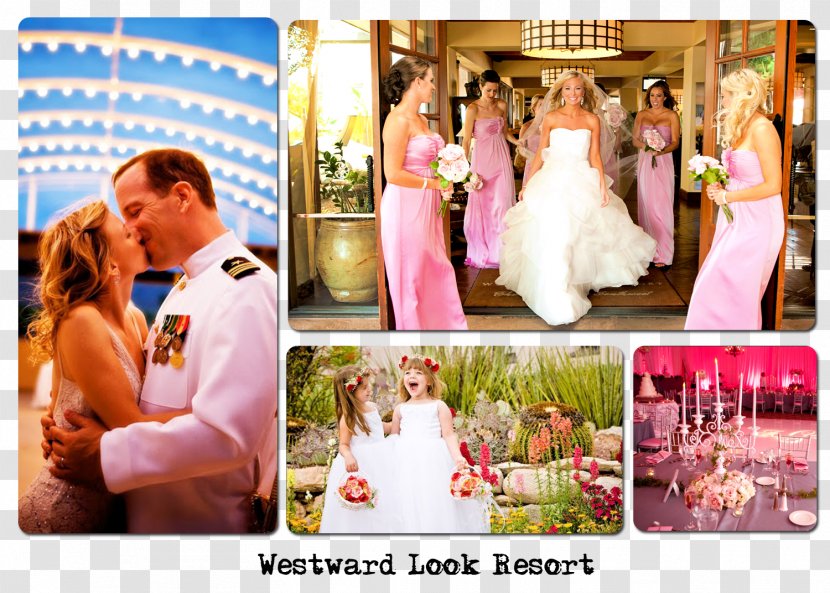 Floral Design Wedding Reception Pink M Gown - Event Transparent PNG