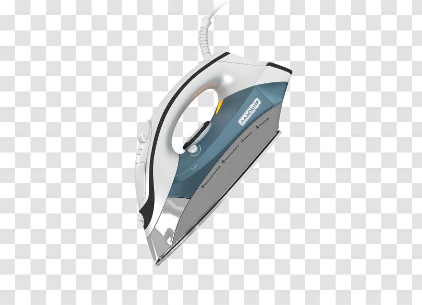 Clothes Iron Small Appliance Product Design Photography - Stainless Steel Transparent PNG