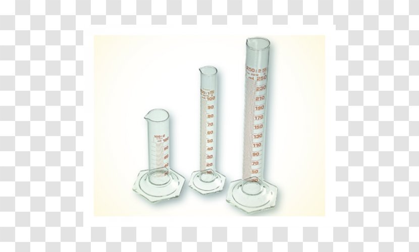 Graduated Cylinders Glass Volumetric Flask Laboratory - Natural Science Transparent PNG