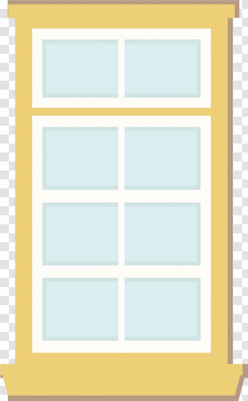 Window France - Flower - Golden French Transparent PNG