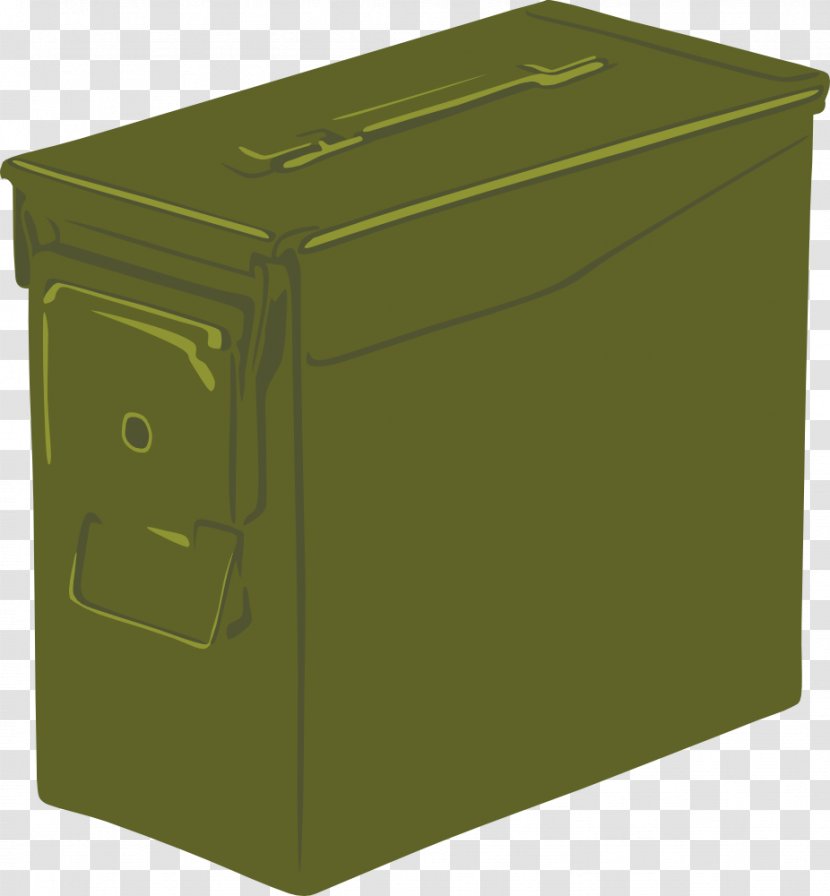 Ammunition Box Clip Art - Firearm - Geocache Cliparts Transparent PNG