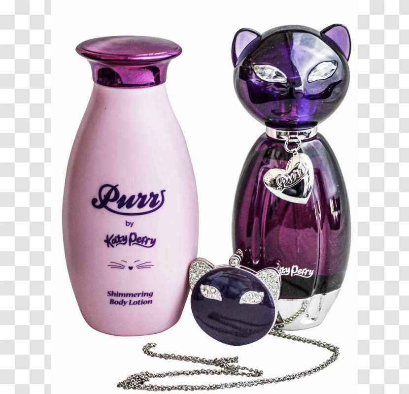 Purr By Katy Perry Perfume Lotion Shower Gel - Purple Transparent PNG