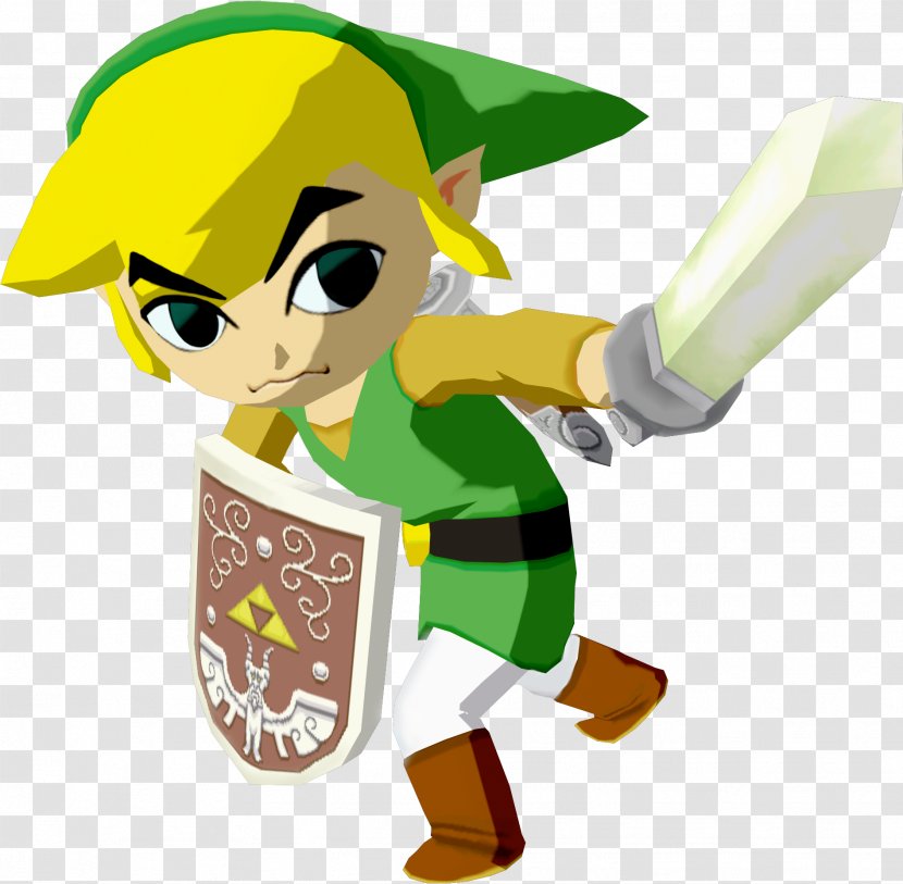 The Legend Of Zelda: Wind Waker Link GameCube Breath Wild Majora's Mask - Mythical Creature - Zelda Transparent PNG