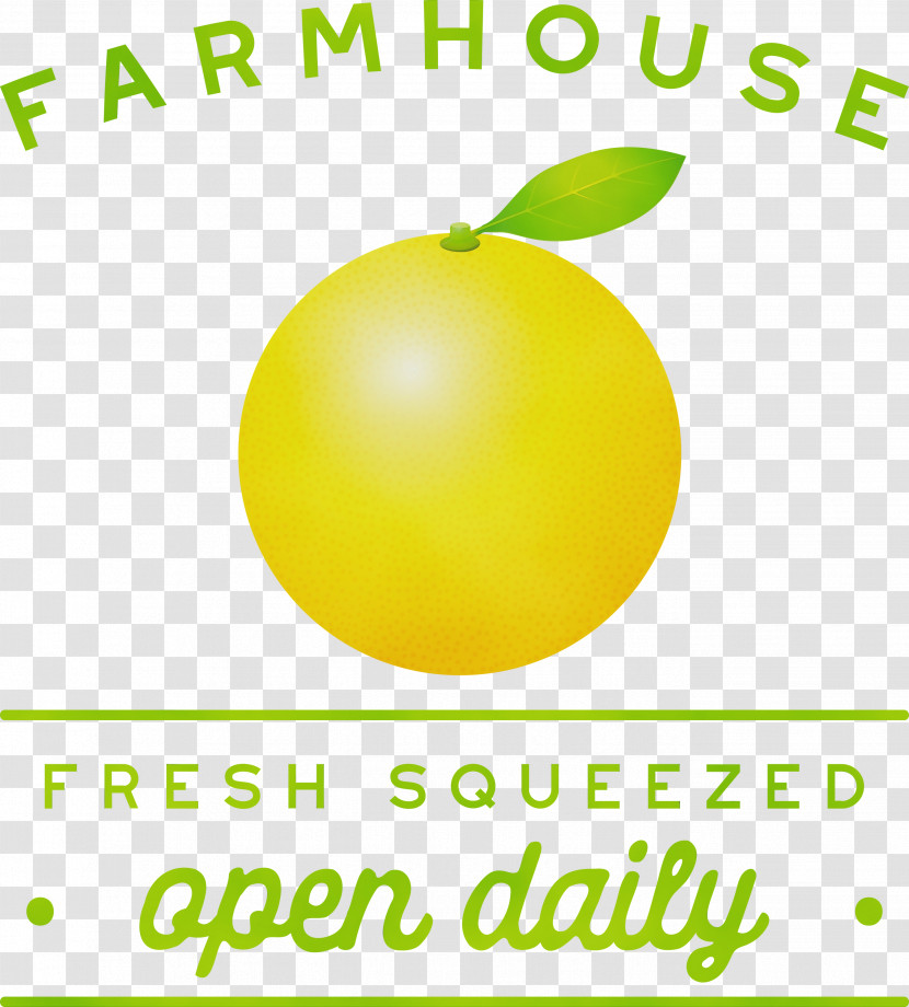 Lemon Logo Font Plant Yellow Transparent PNG