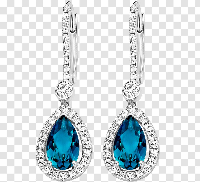 Earring Jewellery Turquoise Sapphire Gold Transparent PNG