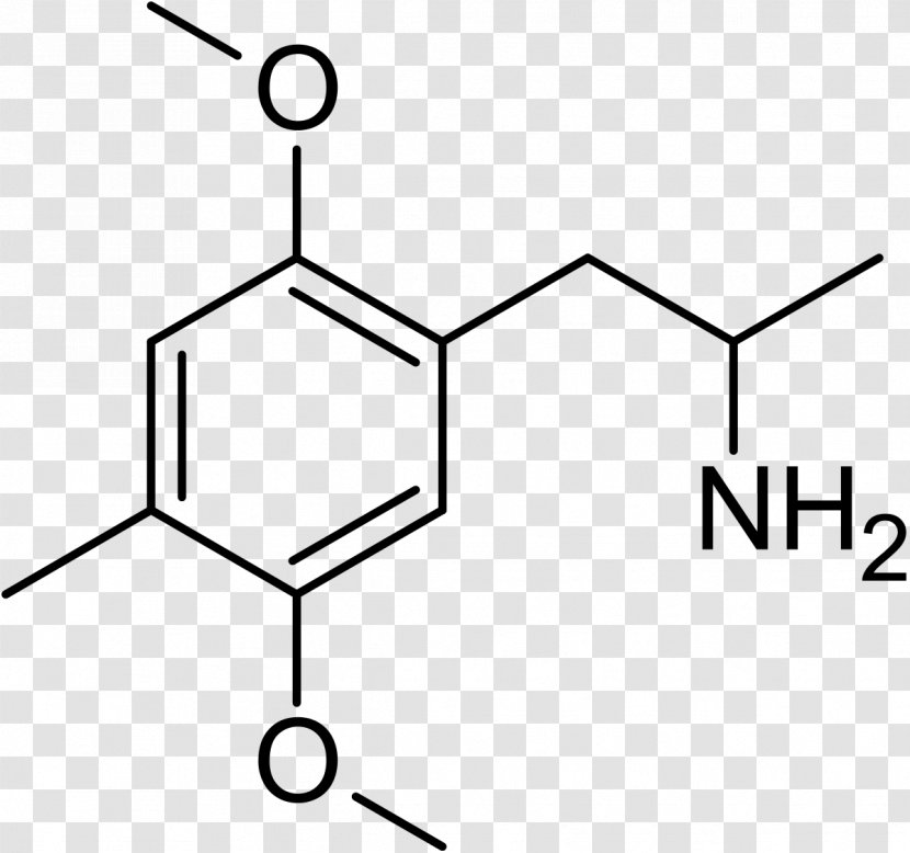PiHKAL 2,5-Dimethoxy-4-methylamphetamine 2,5-Dimethoxy-4-chloroamphetamine Substituted Amphetamine 2,5-Dimethoxy-4-iodoamphetamine - Black - Love Chemistry Transparent PNG