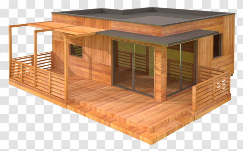 Log Cabin Lumber Deck Abri De Jardin Wood - Chalet Transparent PNG