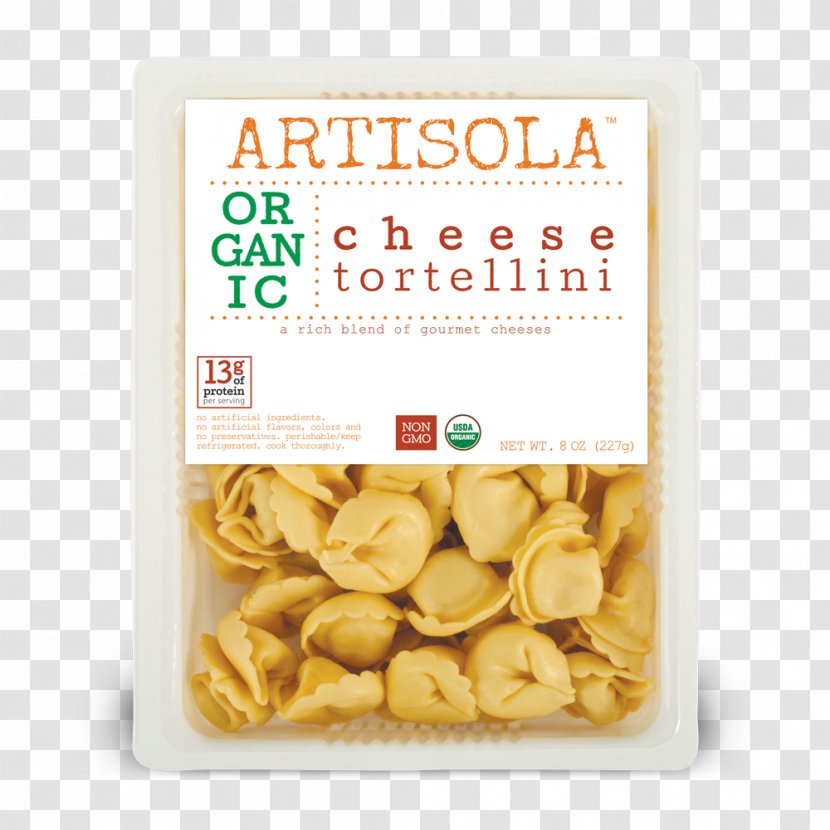 Vegetarian Cuisine Pasta Cream Tortellini Recipe - Cheese Transparent PNG