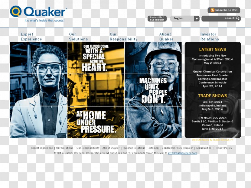 Quaker Chemical Corporation Industry India Ltd Modern Machine Shop - Penn Quakers Transparent PNG