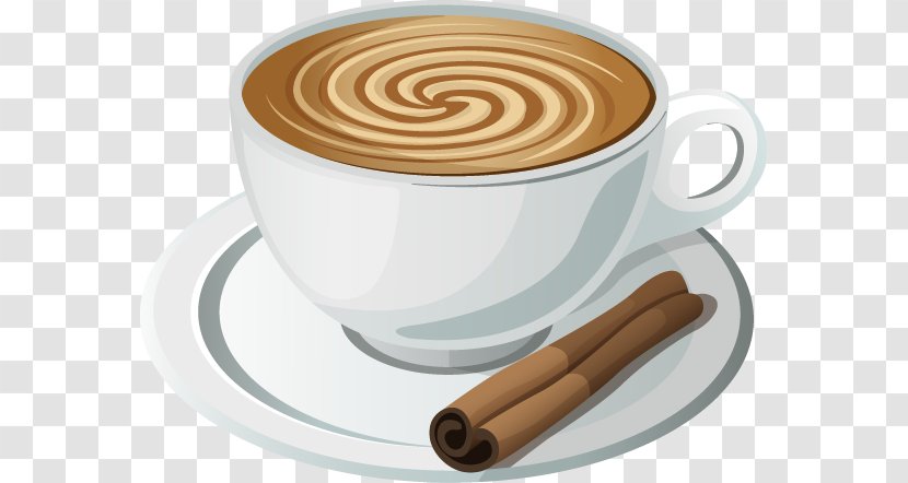 Coffee Cup Latte Cafe Mug - Tableware - Cartoon Exquisite Tea Mugs Transparent PNG