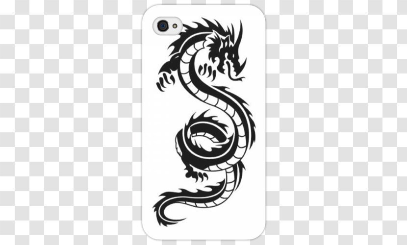 Wall Decal Sticker Chinese Dragon - Vinyl Group Transparent PNG
