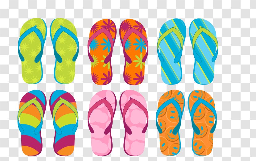 Flip-flops Stock Illustration Photography Clip Art - Summer Sandals Transparent PNG