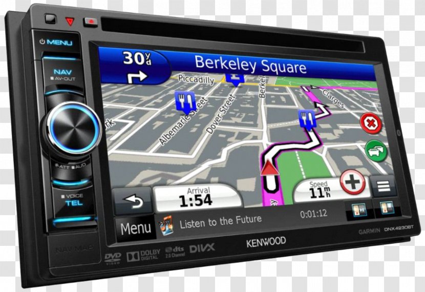 GPS Navigation Systems Kenwood Corporation Vehicle Audio DNX 4150BT 6.2