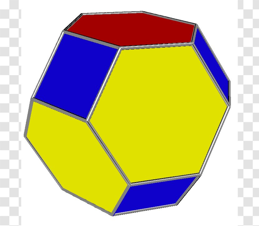 Square Truncated Octahedron Antiprism Polyhedron - Symmetry Transparent PNG