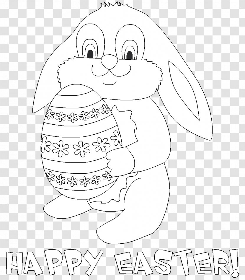 Tisha B'Av Coloring Book Easter Bunny - Silhouette - Bruce Nemo Transparent PNG