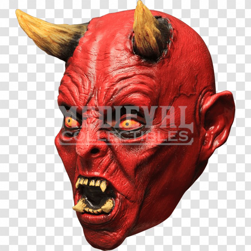 Lucifer Devil Mask Satan Demon - Fictional Character Transparent PNG