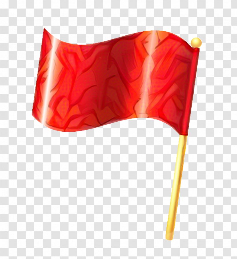 Flag Cartoon - Plant - Red Transparent PNG