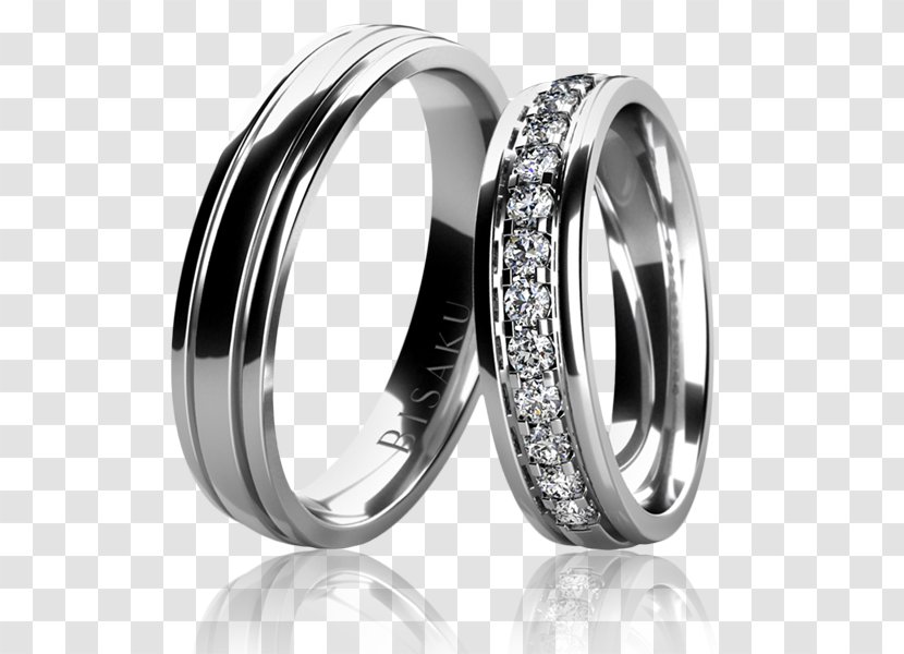Wedding Ring Silver Body Jewellery - Jewelry - Model Transparent PNG
