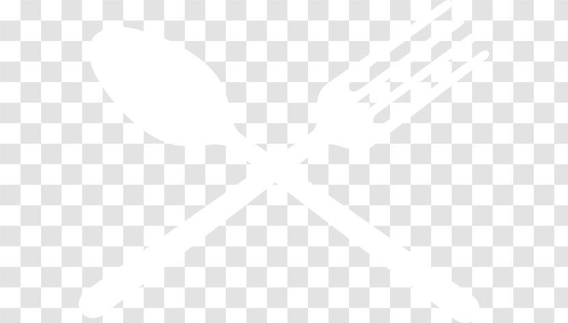 White Black Pattern - Area - Fork And Spoon Transparent PNG