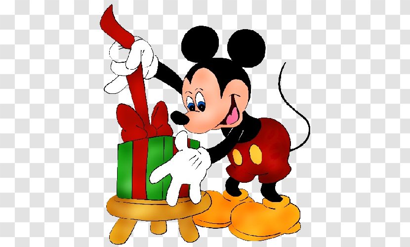Mickey Mouse Minnie Donald Duck Pluto Clip Art - Holiday Transparent PNG