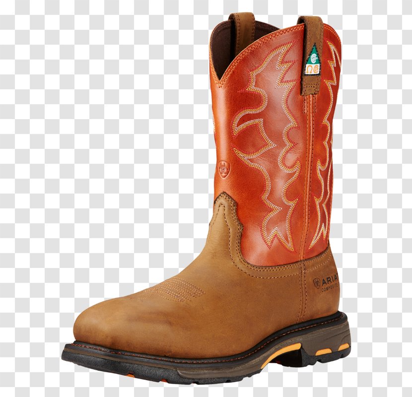 Ariat Cowboy Boot Steel-toe Leather - Steeltoe Transparent PNG