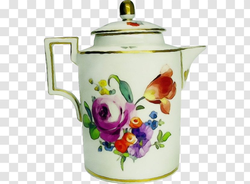 Teapot Jug Mug Porcelain Kettle Transparent PNG