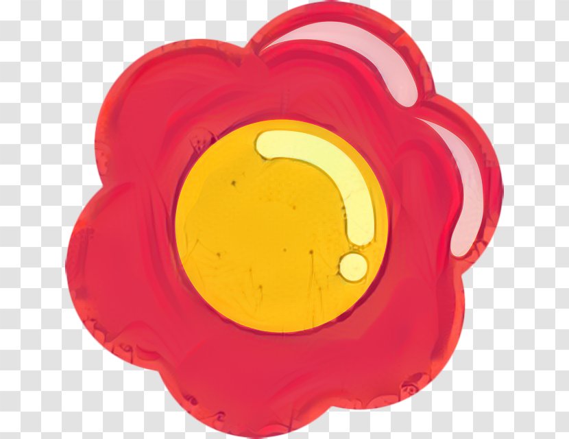 Red Circle - Yellow - Fried Egg Transparent PNG