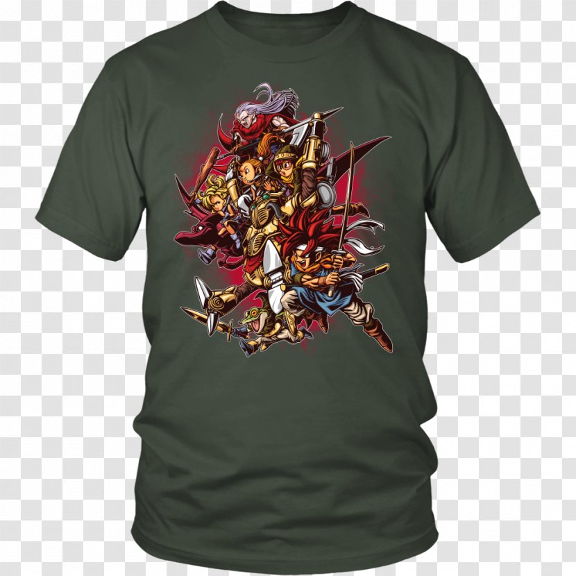 T-shirt Hoodie Clothing Sleeve - Chrono Trigger Transparent PNG